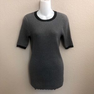 3/$20 Who What Wear Short Sleeve Ribbed Knit Top